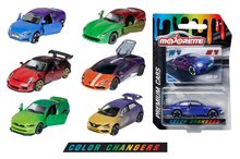 Mașinuțe - Mașinuță care își schimbă culoarea cu un card colecționar Limited Edition 6 Majorette din metal care se poate deschide 7,5 cm lungime set de 6 tipuri_9