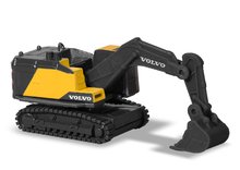 Stavební stroje - Autíčko stavební Volvo Construction Edition Majorette s pohyblivými částmi 7,5 cm délka 6 různých druhů_0