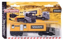 Játék építőgépek - Szállítójármű Transporter Volvo Majorette fémből mozgatható részekkel 3 különböző fajta_2