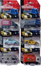 Spielzeugautos - Stadt - Speilzeugauto  City Vehicles Majorette mit beweglichen Teilen  7,5 cm Länge  6 verschiedene Arten_9
