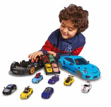 Voitures - Voiture Porsche avec boîte à jouets 911 GT3 RS Carry Case Majorette avec un son de 35 cm de longueur et 1 mini voiture_3