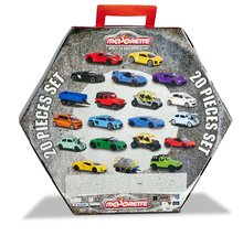 Macchine - Macchine Street Cars Giftpack Majorette in metallo 7,5 cm 20 pezzi in confezione regalo_2