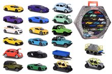 Macchine - Macchine Street Cars Giftpack Majorette in metallo 7,5 cm 20 pezzi in confezione regalo_0