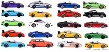 Autíčka  - Autíčka Porsche Edition Discovery Pack Majorette kovová délka 7,5 cm sada 20 druhů + 2 mystery autíčka_2