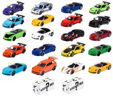 Autíčka  - Autíčka Porsche Edition Discovery Pack Majorette kovová délka 7,5 cm sada 20 druhů + 2 mystery autíčka_3