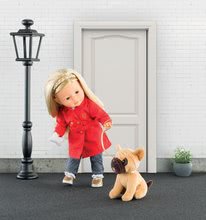 Odjeća za lutke - Psić s vodilicom Puppy Set with Leash&Bond Corolle za lutku visine 36 cm od 4 godine_0