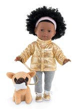Oblečenie pre bábiky -  NA PREKLAD - Perrito con collar Puppy Set con correa y Bond Corolle Para muñecas de 36 cm a partir de 4 años._0
