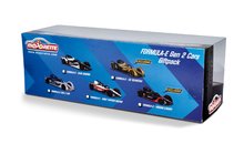 Samochodziki - Samochody Formula E Gen 2 Cars Majorette Komplet 5 rodzajów z metalowymi kółkami o długości 7,5 cm w opakowaniu prezentowym._1