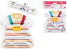 Játékbaba ruhák - Ruha Dress & Headband Little Artist Ma Corolle 36 cm játékbabának 4 évtől_3