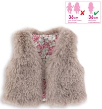 Oblečení pro panenky - Oblečení Fake Fur Vest Ma Corolle pro 36 cm panenku od 4 let_1