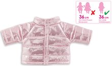 Játékbaba ruhák - Kabát Padded Jacket Pink Ma Corolle 36 cm játékbabának 4 évtől_1