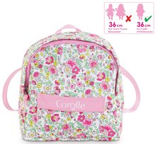 Odjeća za lutke - Batoh Backpack Floral Ma Corolle pre 36 cm bábiku od 4 rokov CO212350_2