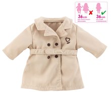Kleidung für Puppen - Die Kleidung Trench Coat Beige Ma Corolle für eine 36 cm große Puppe ab 4 Jahren_3