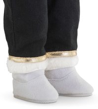 Ubranka dla lalek - Buciki Lined Boots Gray Ma Corolle dla lalki 36 cm od 4 roku życia_0