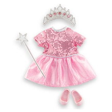 Obleka za rođendan za lutku Birthday Princess Outfit Set Ma Corolle 4 dodatka za lutku od 36 cm