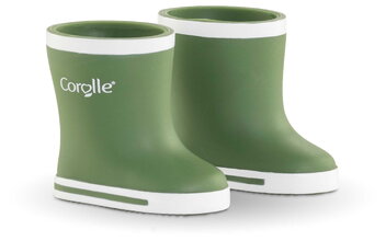 Čizme za kišu za lutku Raining Boots Ma Corolle zelene za lutku od 36 cm