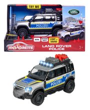 Autíčka - Autíčko policajné Land Rover Police Majorette so zvukom a svetlom dĺžka 12,5 cm_8