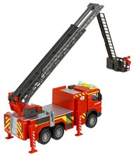 Camioane - Mașină de pompieri Volvo Truck Fire Engine Majorette cu sunete și lumini 19 cm lungime_0