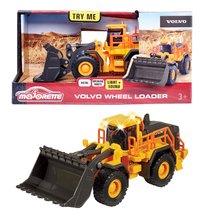Utilaje construcție de jucărie - Camion Volvo Wheel Loader Majorette 21 cm lungime cu sunete și lumini și piese mobile_9