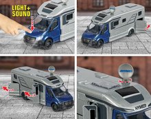 Autíčka  - Autíčko karavan Hymer B-Class Majorette se zvukem a světlem délka 19 cm_1