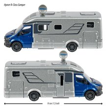 Voitures - Voiture caravane Hymer B-Class Majorette avec le son et la lumière, longueur 19 cm_0