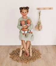 Lutke za djecu od 18 mjeseci - Lutka Natur Baby D'Amour Baby Nurse Smoby mekani trbuščić pastelni kombinezon 32 cm od 18 mjes_3