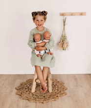 Domčeky pre bábiky sety - Set domček pre bábiku Large Doll's Play Center Natur D'Amour Baby Nurse Smoby a odrážadlo so zvukom Bobby Car s vozíkom a 32 cm bábika_6