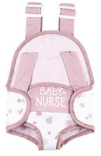Doplnky pre bábiky - Klokanka pre 42 cm bábiku Baby Carrier Natur D'Amour Baby Nurse Smoby ergonomický nosič_1