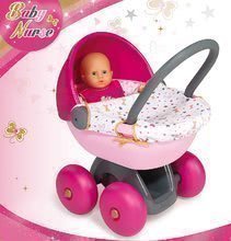 Wózki od 18 miesięcy - Wózek dla lalki Baby Nurse złota edycja Smoby głęboki (56 cm rączka) od 18 mies._0