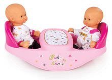 Stoličky pre bábiky - Jedálenská stolička Baby Nurse Zlatá edícia Smoby pre 42 cm bábiky dvojičky od 24 mes_1