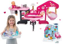 Kućice za lutke setovi - Set centar za lutku Baby Nurse Smoby i kuhinja Frozen sa šljokicama_14
