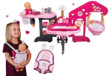 Kućice za lutke setovi - Set centar za lutku Baby Nurse Smoby i nosiljka za lutku 42 cm_11