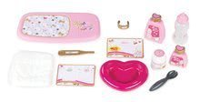 Doplnky pre bábiky - Prebaľovací set Baby Nurse Zlatá edícia Smoby pre 32 cm bábiku v kufríku_0