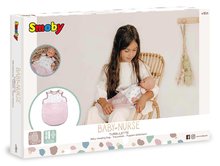 Domčeky pre bábiky sety - Set domček pre bábiku Large Doll's Play Center Natur D'Amour Baby Nurse Smoby a kočík trojkombinácia so spacím vakom klokankou a 32 cm bábikou_63