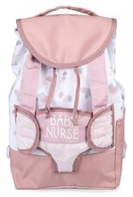 Babacenter - Szett babacenter Large Doll's Play Center Natur D'Amour Baby Nurse Smoby és sport babakocsi babahordozóval és 32 cm játékbabával_3