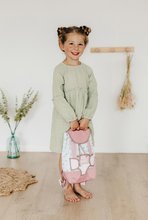 Játékbaba kiegészítők - Babahordozó hátizsák Backpack Natur D'Amour Baby Nurse Smoby 42 cm játékbabának állítható vállpánttal és cumisüvegtartóval_0