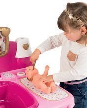 Căsuțe pentru păpuși - Centru bebe pentru păpuşă Baby Nurse Doll's Play Center Smoby cu trei părţi şi 23 de accesorii_4