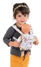 Kočíky pre bábiky sety - Set hlboký kočík pre 42 cm bábiku Princezné Disney Smoby a klokanka a fľaška s mliekom Baby Nurse_3