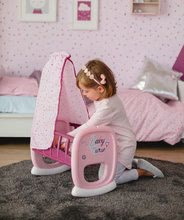 Dojenčki in dodatki - Komplet dojenček Minikiss Smoby z oblekicami 27 cm in stolček za hranjenje in zibelka z baldahinom ter voziček za dojenčka (53,5 cm ročaj) od 18 mes_7