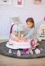 Kuchynky pre deti sety - Set reštaurácia s elektronickou kuchynkou Chef Corner Restaurant Smoby a opatrovateľské centrum s vaničkou a nosítko s fľaškou a nočným úborom_47