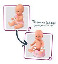 Postieľky a kolísky pre bábiky - Postieľka k posteli s prebaľovacím pultom Violette Baby Nurse 2v1 Smoby 3 pozície s cikajúcou bábikou a 8 doplnkami od 24 mes_2