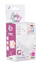 Dodatki za punčke in dojenčke - Pleničke pampers 4 kom Violette Baby Nurse Smoby za 27-50 cm dojenčka_0