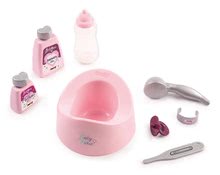 Cărucioare de la 18 luni - Set cărucior combinație triplă Powder Pink 3in1 Maxi Cosi & Quinny Smoby cu pătuț și cădiță_5