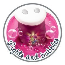 Domčeky pre bábiky sety - Set vanička s tečúcou vodou elektronická Violette Baby Nurse Smoby so spacím vakom a kolíska s kolotočom_11