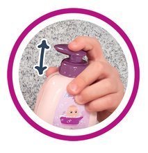 Domčeky pre bábiky sety - Set vanička s tečúcou vodou elektronická Violette Baby Nurse Smoby a opatrovateľsky kútik so zvukom a svetlom a 30 cm bábikou_7