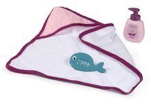 Dodaci za lutke - Set kada s tekućom vodom elektronička Violette Baby Nurse Smoby s nosiljkom za lutku i sjedalicom za hranjenje_13