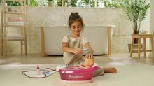 Doplnky pre bábiky - Vanička s tečúcou vodou elektronická Violette Baby Nurse Smoby s jacuzzi kúpelom a Led osvetlením pre 42 cm bábiku_7