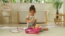 Dodaci za lutke - Set kada s tekućom vodom elektronička Violette Baby Nurse Smoby s nosiljkom za lutku i sjedalicom za hranjenje_19