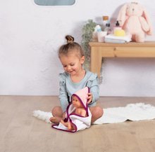 Dodaci za lutke - Set kada s tekućom vodom elektronička Violette Baby Nurse Smoby s nosiljkom za lutku i sjedalicom za hranjenje_24