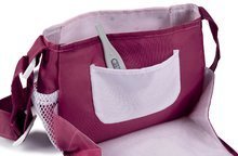 Dodatki za punčke in dojenčke - Previjalna torba s pleničko Violette Baby Nurse Smoby s 7 dodatki in nastavljivo naramnico_2